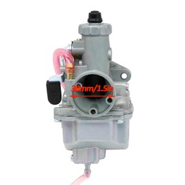SVKZGFZ VM22 Carburetor for Honda XL100 XL100S XR100 XR100R XR200 XR200R CB125S CRF100F Dirt Pit Bike 26MM Carb, with Intake Manifold & Black Foam Air Filter