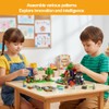 Wattlink Magnetic Building Blocks Set, 200 Pieces Pixel Style Construction