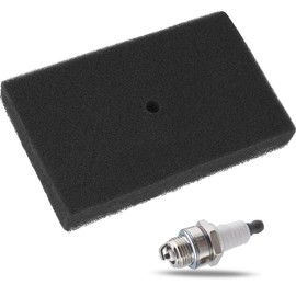 ZAMDOE 4223 141 0600 Pre Air Filter Fits for Stihl TS400 TS 400 Chainsaw Cut Off Stone Saw 4223-141-0600 Foam Sponge Air Filter Element, with L7RTC Spark Plug
