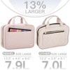 NISHEL Travel Toiletry Bag for women, Portable Hanging Organizer for