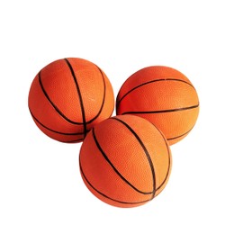 MD Sports Size 3 Basketball, Indoor & Outdoor 3-Pack, 7-inch Diameter Durable Rubber Ball, Perfect for Arcade Games