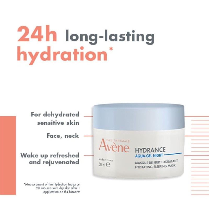 Eau Thermale Avène Hydrance Hydrating Sleeping Mask 50ml - Night