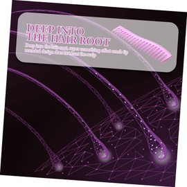 Minkissy 5pcs Barber Styling Comb for Men Professional Wide Tooth Hairdressing Tool Oil Comb for Less Damage for Salon Home Use Lightweight Sturdy Design