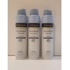 Neutrogena 3x Ultra Sheer Body Mist Sunscreen SPF 45 Three