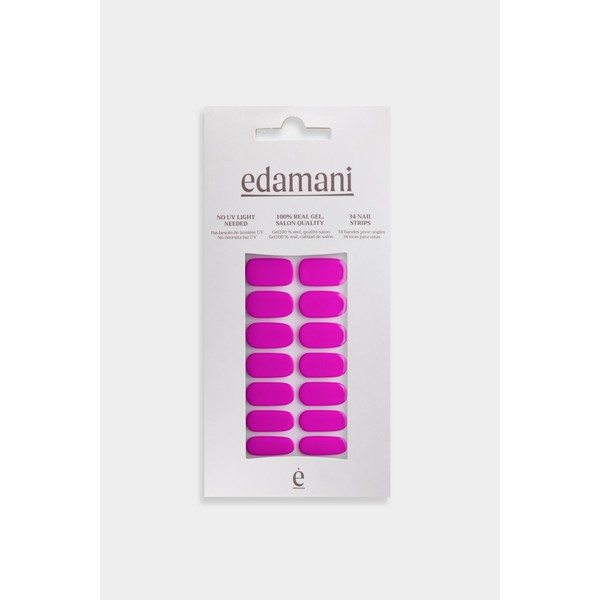 edamani Stick-On Real Gel Nail – Patented Innovation, 100% Real