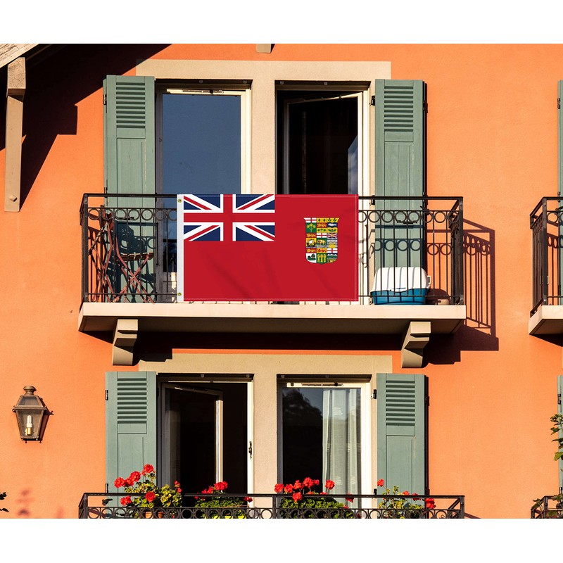 3×5 FT Former Canada Red Ensign Flag(1907-1921), Large 100D Old