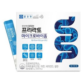 Jongkundang 종근당 프리락토 마이크로바이옴 프로 프리 30포 1개월분 모유유래 유익균 면역 뼈건강 Jongkundang Prilacto Microbiome Pro Pre 30 Sachets 1 Month Supply Breast Milk-Derived Beneficial Bacteria Immune Bone Health