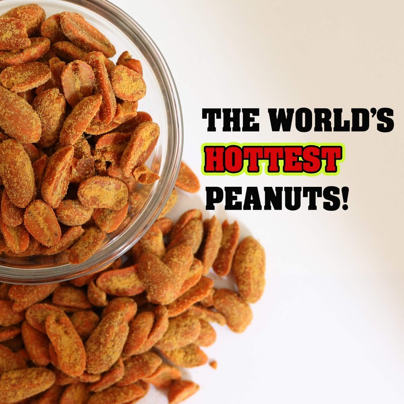 Peanuts from Hell - Ultimate Spicy Gourmet Gift Peanuts 7.25