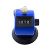 HAND® Blue Four Digit Handheld & Tabletop Tally Counter Clicker