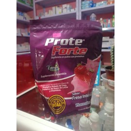 Prote Forte Polvo Sabor Fresa Bolsa 400 G                                                                                                             