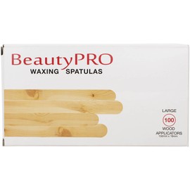 BeautyPro Waxing Spatulas Large - 100pc