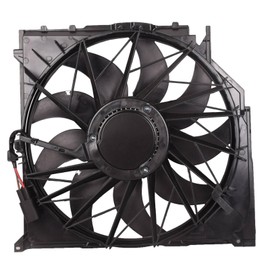Alisaouse Radiator Cooling Fan Assembly 400W 17113452509, 17113401056, 17113414008, 17 11 3 452 509