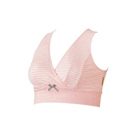 Inujirushi Honpo BR1624 Half Top for Nursing Moms LL Pink Cotton