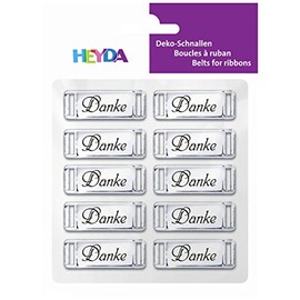 Deko-Buckle Thank SI 10St