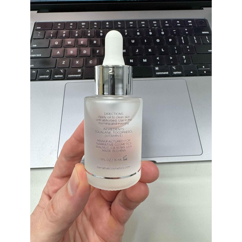Narrative Cosmetics Escualano + Vitamina E - 1 Fl Oz