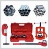 Pipe Threader Ratchet Type with 5 Dies Set, Pipe Cutter