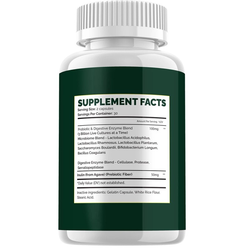 (2 Pack) Eden Capsules – Eden Pills Digestive Support, Gut