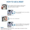 GIVERARE Key Lock Box, 4-Digit Combination Lockbox Aluminum Alloy, Metal