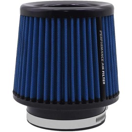 Universal Air Filter Car Replacement Air Filter for 76 mm 89 mm 101 mm Cold Air Filter Inlet Induction Set Red Universal High Performance Air Filter, Washable and Reusable (Blue)