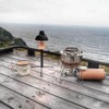 Camping Lantern Stand, Tripod Stand, Mini Tripod, Includes Pegs, Small,