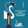 Magnetic Barbecue Grill Lights with Side Lamp Zoomable Water and