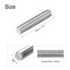 sourcing map 5Pcs M8 x 40mm Fully Threaded Rod 304