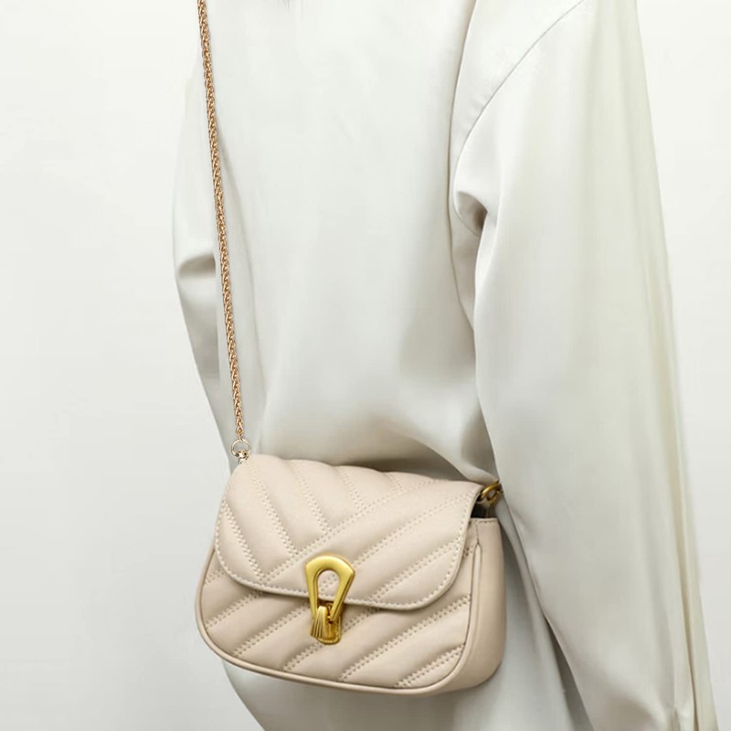 GEBAUM 1.2m Gold Bag Chain Strap