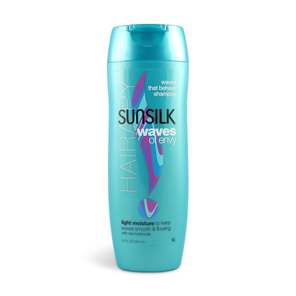 Sunsilk Hairapy Waves of envy Shampoo, 12 oz each