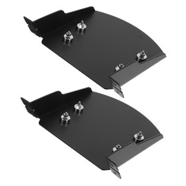 Kisangel BBQ Grill Chute for Pellets Iron Material Smoker Grill Accessory Easy Install