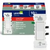 Leviton Lever Edge 15 Amp Single Pole Rocker Switch, 10-Pack,