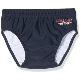 Salt & Pepper Baby Boys' Mit Feuerwehr Druck Swim Trunks, Blue (Navy 498), 68