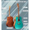 Vangoa Dreadnought Acoustic Guitar Kit, Full Size 6 String Guitarra