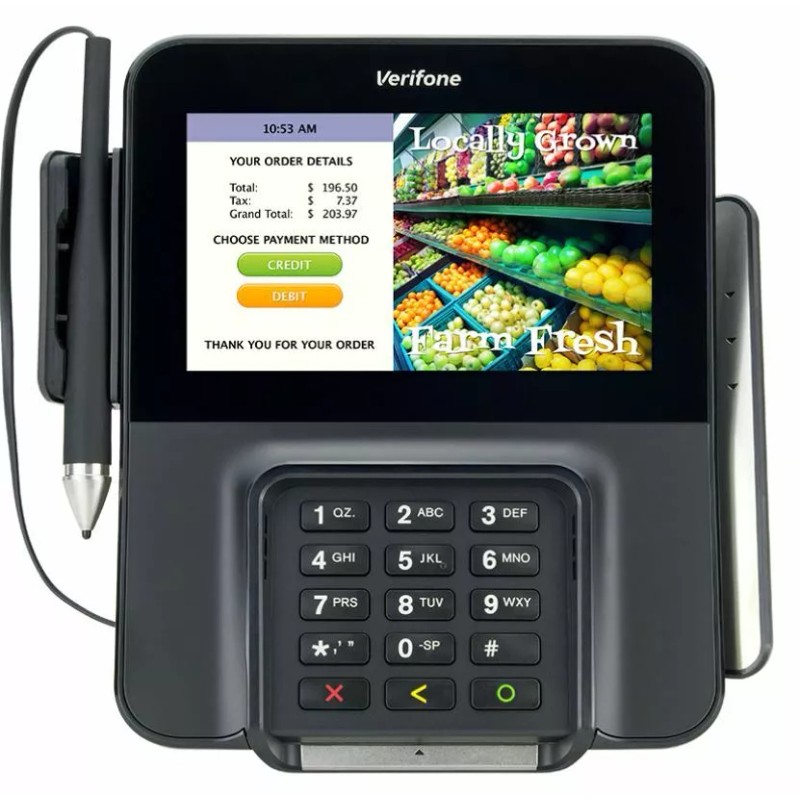 Strong Engineering Antimicrobial Protective Keypad Spill Cover for the Verifone
