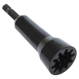 MOSCPA 1/4" Chuck Wire Twister Tool for Drill Wire Twisting Tool Spin Twist Wire Connector Socket Wire Cap Nut Twister Enhanced Wiring Efficiency Kits Wire Driver for Most Wire Caps (Black)