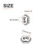 DTGN #8-32 UNC Hex Nuts - 100Pack - Good for