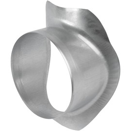 Vent Systems 10" to 8" Inch Saddle Branch for HVAC Systems - Collar Connector for Optimal and Efficient Airflow. Round Duct Takeoff for Duct Connection. Perfect for Upgrade and Retrofit Projects
