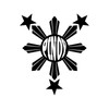 Yoonek Graphics Pinoy Filipino Philippines Flag Decal Sticker for Car