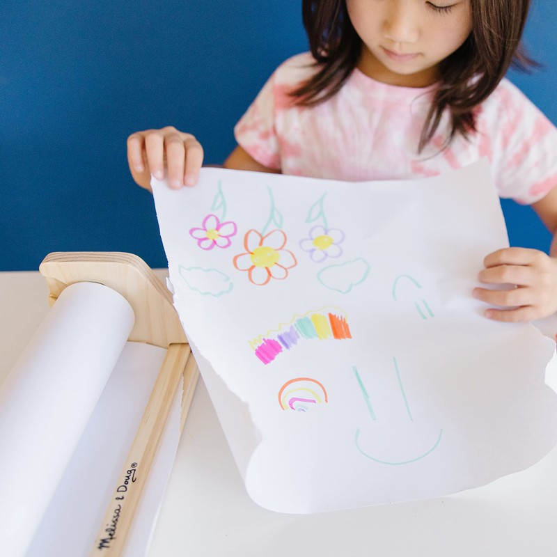 Melissa & Doug Tabletop Easel Paper Roll (12 inches x