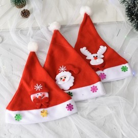 Light-Up Christmas Hats for Babies, Kids & Adults [brlf1510] G1-2 Kids Light-Up Elk 20ea