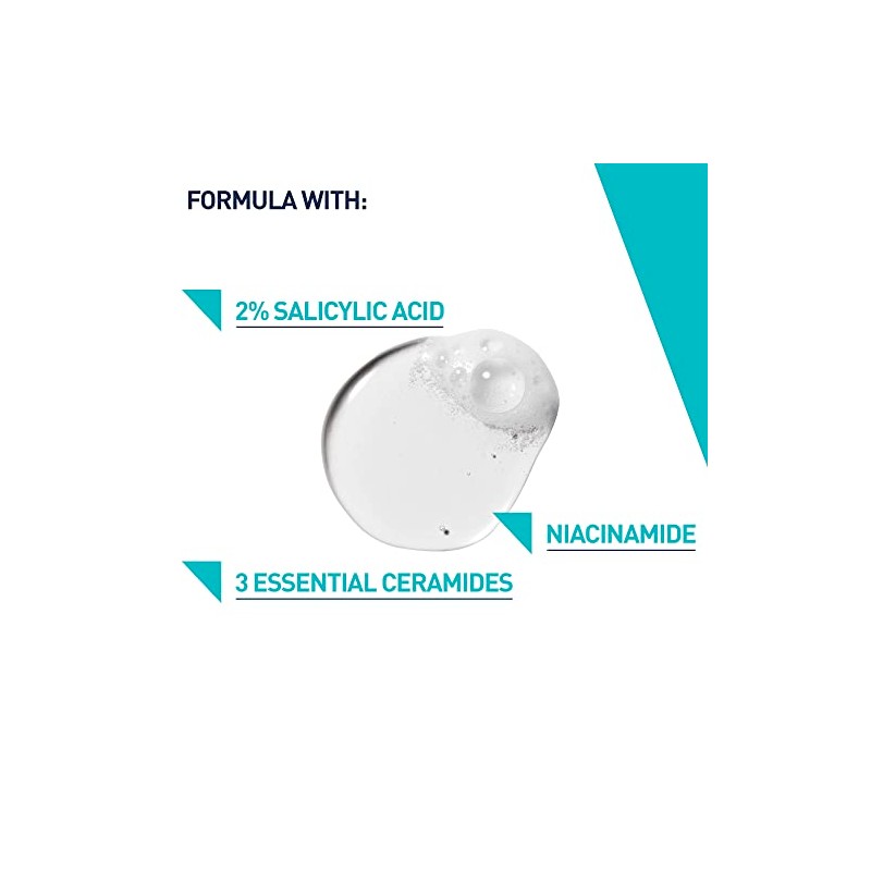 CeraVe Gel Limpiador Control Imperfecciones Para Piel con Tendencia al