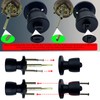JO.KO Door Knob with Lock and Key, Round Ball Lock