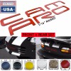 Advanced Trims RED FRONT+REAR LETTERS INSERTS FOR CAMARO 1992-2002 NOT