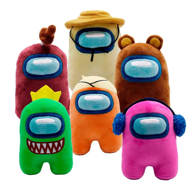Just Toys LLC Among US 6" Plush Series 4 (naranja