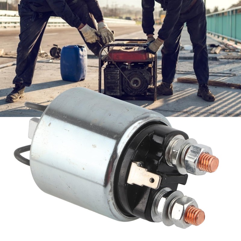 DOUQIFEI Solenoid Switch, Starter Relay Switc Motor Starter Relay Solenoid