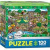 A Day at the Zoo - Spot and Find Puzzle,