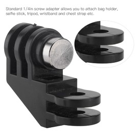 214 Adaptador de Montaje en Codo de 90 Grados, Adaptador de Dirección de 90 Grados, Brazo de Codo, Montaje en Cámara de Acción sin Tornillo, Compatible con 8 7 6 5 9, Negro