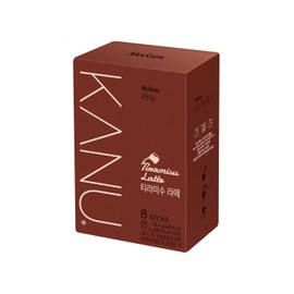 ZEESOON Kanu Tiramisu Latte Korea Instant Coffee Camping Essentials 17.3g x 8 Sticks