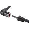 Abus 6615C/85/15 BK SCLL, Steel-O-Flex. Unisex-Adulti, 0, 85 centimetri