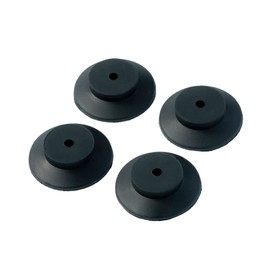 Tokyo Soundproofing Anti-Vibration Equipment AV Insulator THI-425 Ф1.6 x Thickness 0.4 inches (40 mm) x Thickness 0.4 inches (11 mm), Pack of 4