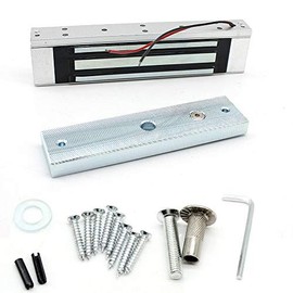 Access Control Door Electromagnetic Lock 287/441LB Holding Force Single Door Electric Magnetic Lock Access Control System 130KG (287LB)